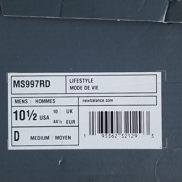 New Balance 997S Mns 10.5 - Picture 7 of 7